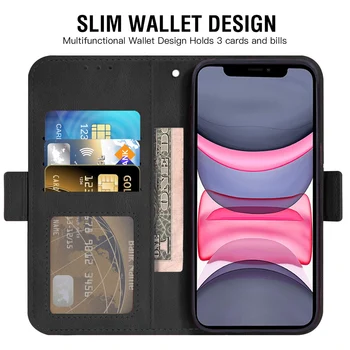  Razrezana denarnice, mobilni telefon kritje Za LG Q70 K92 5G Q92 K52 Q52 K62 42 K51 Q51 Odražajo K50 Q60 X6 K12 MAX Kreditno kartico v režo za zapestje