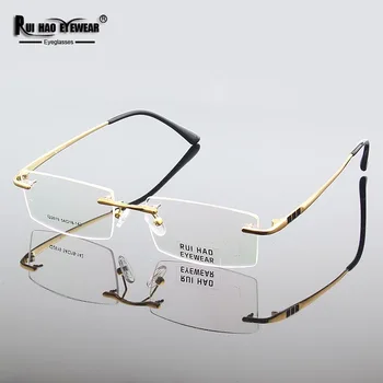 Rimless Očala Okvirji Rui Hao Očala Blagovne Znamke Optičnih Očal Okvir Brez Okvirjev Očal