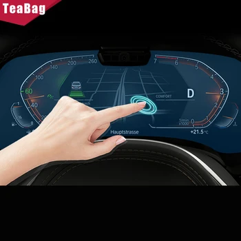  Kaljeno Steklo Avtomobilski Navigacijski Zaslon Patron Film nadzorna plošča Zaslon Zaščitna folija Za BMW X3 X4 G01 G02 2018-Presente