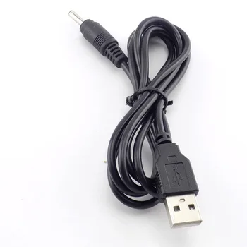  3,5 mm Mirco USB Kabel za polnjenje DC Napajalni Adapter za Polnilnik Svetilka Glavo svetilko, Baklo luči 18650 Polnilna Baterija L19