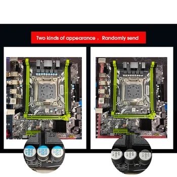  LGA 2011 matični plošči Nastavite Z Xeon E5 2620 V2 Procesor LGA2011 4x4GB=16 GB 1333 10600 DDR3 ECC REG Pomnilnik NVME M. 2 SSD v Režo