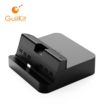  GuliKit NS05 Prenosni Polnjenje Dock za Nintendo Stikalo z USB-C PD Polnjenje Razširitvene Stojijo Vrata USB 3.0 polnilno Postajo