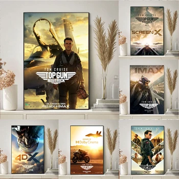  Top Gun Film 2022 Plakatov in Fotografij Tom Cruise, Film, Strip Platna Slike Wall Art Slike za Dnevni Sobi Doma Dekor