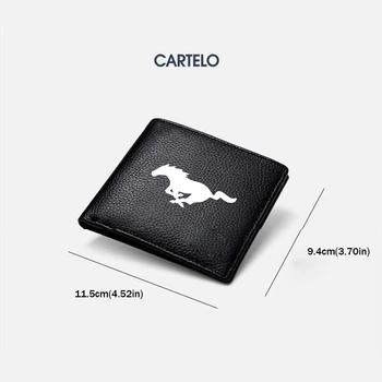 Auto Dodatki Usnje kreditne kartice skladiščenje vozniško dovoljenje vrečko Za Ford Mustang Shelby GT