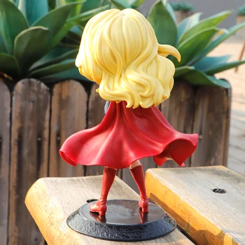 Disney Novo Supergirl Lepe velike oči Akcijska Figura Model Anime Mini Dekoracijo PVC Zbirka Figur Toy model za dekle darilo
