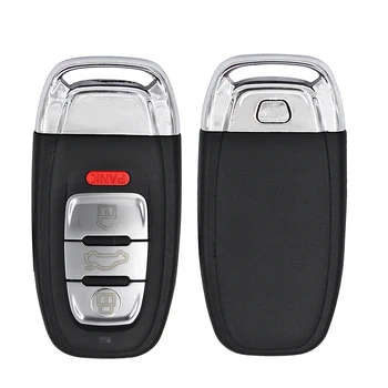  XNRKEY 3+1Buttno brez ključa-Go Smart Remote Avto Ključ za Audi A4 S4 RS4 A5 S5 RS5 V5 A7 A8 8T0 959 754 J PCF7945