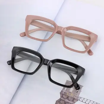  Moda Kvadratni Okvir Obravnavi Očala Moški Ženske Modni Prevelik Okvir High-definition Presbyopia Očala Dioptrije 0~+ 3.00