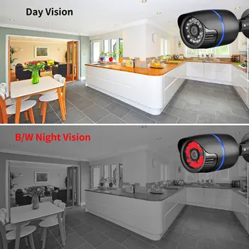  Gadinan AHD Varnostna Kamera 5MP 1080P High Definition Ir Nočno Vizijo CCTV Video Nadzor na Prostem Nepremočljiva Doma Cam