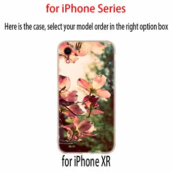  Orhideja Cvetje Pisano Mehko Silikonsko Ohišje Za iPhone 13 11 12 Pro X XS Max XR 6 6S 7 8 Plus SE Mini Pokrov