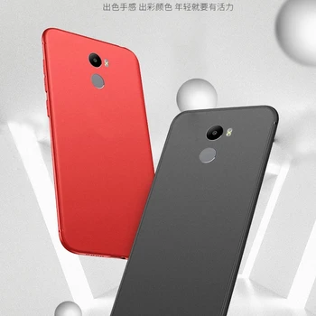  Za Xiaomi Redmi 4 Pro 4A Kritje Shockproof Silikonski Slim Mehko TPU Črno Navaden Telefon Lupini Za Xiomi Redmi 4A 4 4Pro Xaomi Primeru