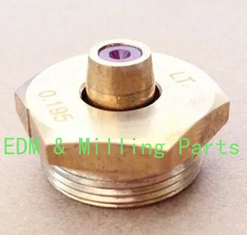  1PC EDM Žice Cut Ruby Diamond Šoba Vodnik 0.192 mm 0.195 mm 0.215 mm CNC Iskre Pralni Storitev