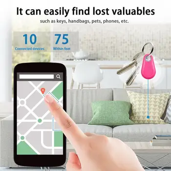  Zakleniti Odkritelj Mini Anti Izgubil Alarm Bluetooth 4.0 Lokator Tracker Za Airtag Nadomestek Anti-izgubljeno Mesto Tipke Torbice hišne Ljubljenčke,