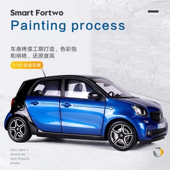  NOREV 1:18 Benz, Smart Forfour Posnemanje Zlitine Modela Avtomobila Zbiranje