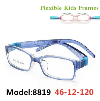  Nezlomljiv Prilagodljiv Varno Kratkovidnost Optičnih Očal Okvir Očala Otroci Okvirji TR90 Očal Okvir za otroke, Malčke Dekliška 8819