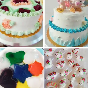  14Colors/set Jedilnega Pigment 10 ML Sladoled Torto Hrane Kolorit Sestavine Torto Fondat Peko Torte (Užitni Barvni Pigment Orodja