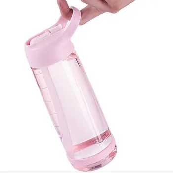  1000 ml Steklenica za Vodo S Slamo Prenosni Šport Shaker Telovadnici Steklenice Moja Pijača Srčkan Steklenica za Vodo Otroci Baby Waterbottle Drinkware