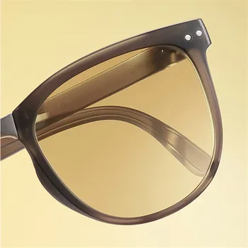  Zložljivi Protection Mode in Ultra Lahka Izvajanje zaščito pred soncem, sončna Očala Ženske Človek Retro Krog Okvir sončna Očala Očala UV400