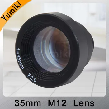  Yumiki 1.3 MP 35mm CCTV IR MTV Objektiv m12 Gori F2.0 Za Varnostne Kamere, 1/2