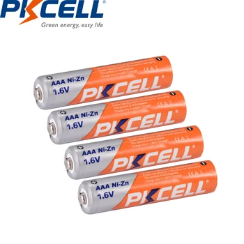  8Pcs/PKCELL Ni-Zn 900mWh 1,6 V AAA Baterije, Baterije za ponovno Polnjenje 3A Bateria aaa nizn Bateries