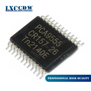  5PCS PCA9555D SOP-24 PCA9555 SOP24 9555 Razširite IC I / O expander čip