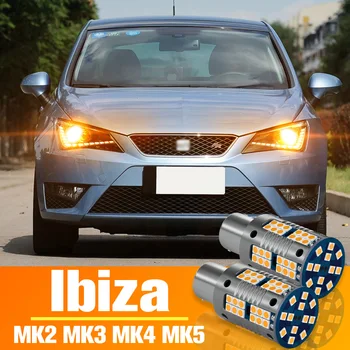  2x LED Vključite Opozorilne Luči Obračanja Žarnice Oprema Za Seat Ibiza MK2 6K MK3 6L MK4 6J 6K MK5 1993-2020 2013 2016 2017
