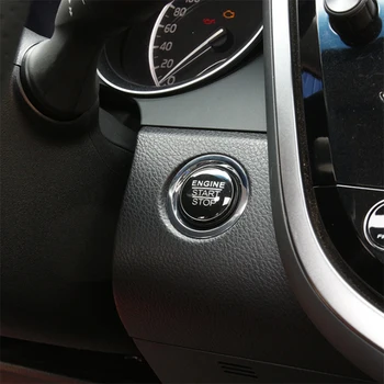  Start Stop Pokrov Motorja Gumb Nalepke brez ključa Sistem Vžiga Preklopite Pokrov Za Toyota Camry Corolla RAV4 Vios Reiz CHR Yaris