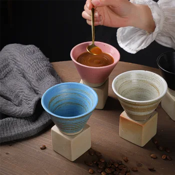  Retro skodelico kave ustvarjalne pokal toka, keramične skodelice ins slog nekaj pokal Japonski slog lončenina vrč