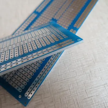  3pcs/veliko FR-4 4.8x13.3cm DIY univerzalno Stripboard Veroboard PCB Platine breadboard iz steklenih vlaken, vezje vero Odbor prototip kositra