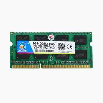  VEINEDA 8GB 4GB DDR3 Pomnilnika Ram ddr3 1333 PC3-10600 Sodimm Ram ddr 3 Za Prenosnik