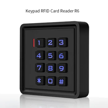  Nepremočljiva IP68 Tipkovnica Rfid Kartice Reader125KHZ RFID 13.56 MHZ IC za Kartico WG26 v/izhodna Kontrola Kartic Plastičnih primeru R6