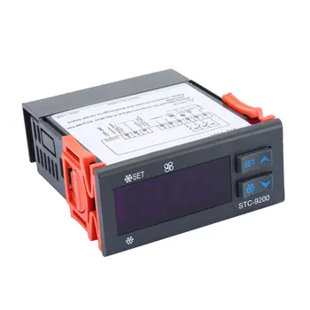  STC-9200 Digitalni Temperaturni Regulator Termostat Regulator Thermoregulator Z Hlajenje Odtajane Fan Alarmno Funkcijo