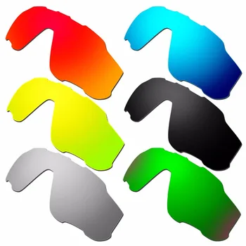  HKUCO za Jawbreaker Polarizirana Zamenjava Leč Multicolor visoke kakovosti（Pregleden/Pregledna Rumena Unpolarized）