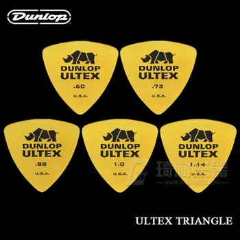  Dunlop Ultex Trikotnik Kitara Pick Peresom Mediator 0,6 mm-1.14 mm