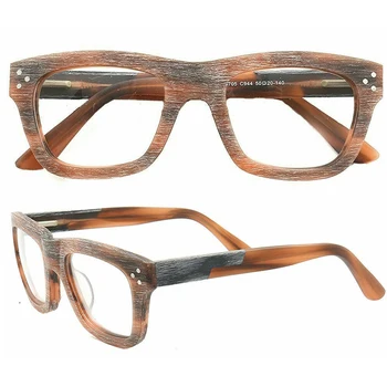  Moda Kvadratnih Ženske Lesa Očala Okvirji Moških Optični Lesena Očala Okvir Retro Vintage Recept Očala Črna Očala