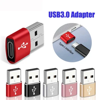  USB 3.0 Moški na USB Tip C Ženski OTG Podatkov Adapter Pretvornik Tipa c Kabel Adapter Za iPhone 11 Pro MAX SAMSUNG XIAOMI HUAWEI