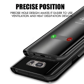  Ohišje Za Samsung Galaxy S20 Ultra S10 S8 S9 opomba 8 9 10 plus A10 A20 A30 A40 A50 A70 A80 A30s Flip Ogledalo, knjige, telefon Kritje
