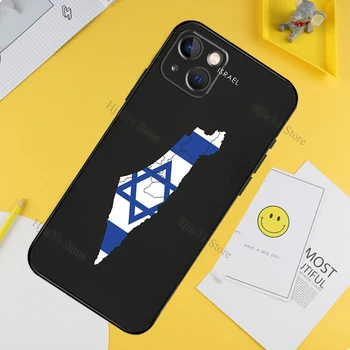  Izrael Zastavo Primeru Za iPhone 13 11 12 14 Pro Max XR XS X 7 8 Plus SE 2020 13 Mini Odbijača Kritje Capa