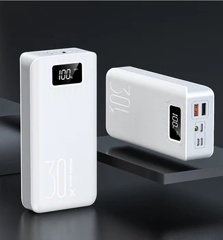  Moč Banke 50000mah Zunanje Baterije za Napajanje Usb banke Hitro Polnjenje Prenosni Telefon Polnilnik za Xiaomi 12