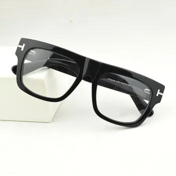  2023 blagovne Znamke Kvadratnih očala ženske optičnih očal okvir moških Veliki škatli kratkovidnost recept pregleden okviri TF5634-B
