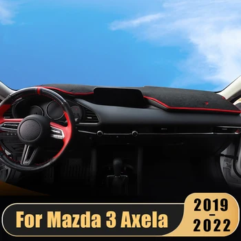  Za Mazda 3 Axela BP 2019 2020 2021 2022 Avto nadzorna plošča Pokrov Preproge Izognili Svetlobe Blazine Auto Anti-UV Preproge, Dekoracijo Dodatki