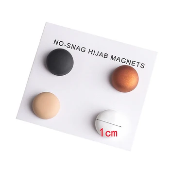  1Pair Magnet Gumb Ženske Magnetni Hidžab Igle za Šivanje Snaps Pletenje Zapirali Neviden Gumb Za Needlework