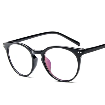  KOTTDO Retro Krog Računalnik, Brisanje Očal Okvir Ženske Letnik Ultra-lahkih Recept Očala Okvirji za Moške Očala Očala