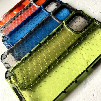  Oklep Toga Zaščitna torbica za iPhone XR iPhone 13 Pro Max Design Honeycomb za 14 Plus XS Primeru 6 6s 7 8 11 X 10 12 mini