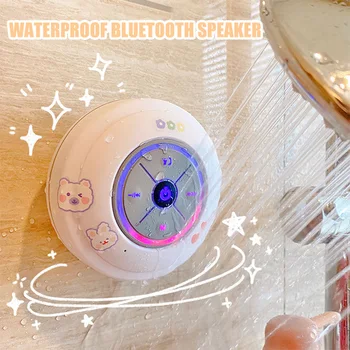  W&G Kopalnica Bluetooth Mini Zvočnik Self-sprožilni Avdio Nepremočljiva Brezžični Telefon, Kopanje v Gospodinjstvu Majhne Prenosne Srčkan Avdio