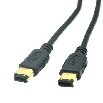  1m 1,8 m 3m 5m Kabel IEEE 1394 1394a 6pin Moški 6 pin Moški 6-6 pin Firewire iLink DV Povezava Kabel Visoke Kakovosti 1,5 m 4 M