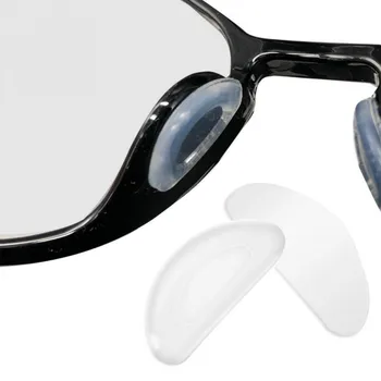  5 Parov Očal D Oblike Silikona Nos Tipke Za sončna Očala Non-slip Tanke Nosepads Anti-Slip Silikonski Držijo Očala Dodatki